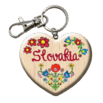 Drevená kľúčenka