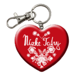 Drevená kľúčenka