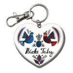 Drevená kľúčenka