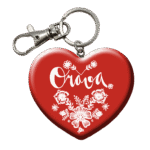 Drevená kľúčenka