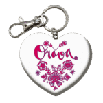 Drevená kľúčenka