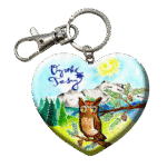 Drevená kľúčenka