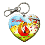 Drevená kľúčenka