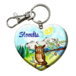 Drevená kľúčenka